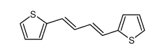 α,ω-2,2'-diethienyl-1,3-butadiene Structure