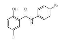 Benzamide,N-(4-bromophenyl)-5-chloro-2-hydroxy- Structure