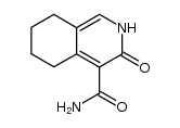 2,3,5,6,7,8-hexahydro-3-oxoisoquinoline-4-carboxamide Structure