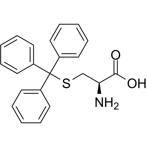 S-三苯甲基-L-半胱氨酸结构式