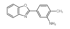 5-(苯并[D]噁唑-2-基)-2-甲基苯胺结构式