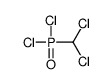 Dichloro(dichloromethyl)phosphine oxide结构式