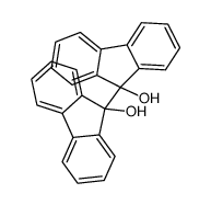 9-(9-hydroxyfluoren-9-yl)fluoren-9-ol Structure