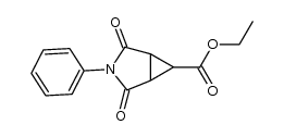 ETHYL 2,4-DIOXO-3-PHENYL-3-AZABICYCLO[3.1.0]HEXANE-6-CARBOXYLATE Structure
