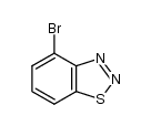 4-bromo-1,2,3-benzothiadiazole Structure