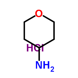 4-氨基四氢吡喃盐酸盐结构式