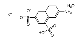 7-氨基-1,3-萘二磺酸结构式