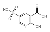 2-Hydroxy-5-sulfopyridine-3-carboxylic acid Structure