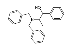 2-dibenzyalamino-1-phenyl-1-propanol Structure