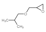 缩水甘油基异丁基醚结构式