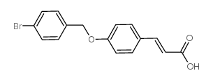 3-{4-[(4-溴苄基氧基)苯基]丙烯酸图片