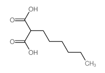 Hexylmalonic acid结构式