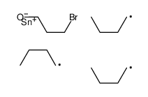 3-bromopropoxy(tributyl)stannane Structure