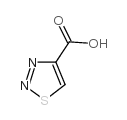 1,2,3-噻二唑-4-羧酸结构式