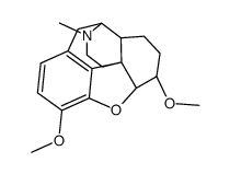 (5α,6β)-4,5-epoxy-3,6-dimethoxy-17-methylmorphinan picture