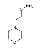 4-[2-(氨基氧基)乙基]吗啉结构式