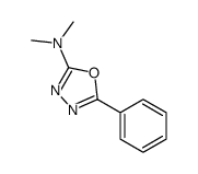 N,N-dimethyl-5-phenyl-1,3,4-oxadiazol-2-amine结构式