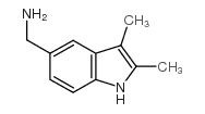 (2,3-dimethyl-1H-indol-5-yl)methanamine Structure