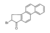 16-bromo-15,16-dihydrocyclopenta[a]phenanthren-17-one Structure