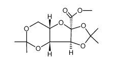 O-Isopropylidenamino-glykolsaeureamid结构式