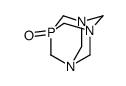 1,3,5-三氮杂-7-磷金刚烷-7-氧化物结构式