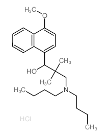 3-(dibutylamino)-1-(4-methoxynaphthalen-1-yl)-2,2-dimethyl-propan-1-ol picture