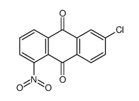 6-chloro-1-nitroanthracene-9,10-dione结构式