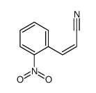 (E)-3-(2-nitrophenyl)prop-2-enenitrile结构式