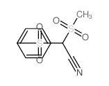 2-(benzenesulfonyl)-2-methylsulfonyl-acetonitrile structure