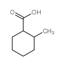 2-methyl-1-cyclohexanecarboxylic acid Structure