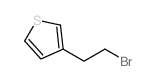 3-(2-溴乙基)噻吩结构式