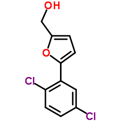 [5-(2,5-DICHLORO-PHENYL)-FURAN-2-YL]-METHANOL结构式