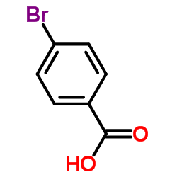 4-Bromobenzoic acid structure