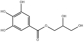 1-O-没食子酰丙三醇结构式