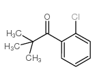 2'-CHLORO-2,2-DIMETHYLPROPIOPHENONE结构式