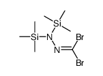 [bis(trimethylsilyl)hydrazinylidene]-dibromomethane结构式