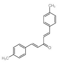 1,5-bis(4-methylphenyl)penta-1,4-dien-3-one Structure