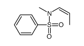 N-methyl-N-prop-1-enylbenzenesulfonamide Structure
