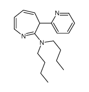 N,N-dibutyl-3-pyridin-2-yl-3H-azepin-2-amine Structure