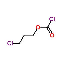 3-氯丙基氯甲酸酯结构式