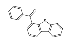 dibenzo[b,d]thiophen-4-yl(phenyl)methanone Structure