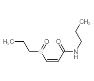 2-Propenamide,N-propyl-3-(propylsulfinyl)-, (Z)- (9CI) Structure