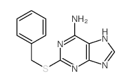 2-(苄硫基)-9H-嘌呤-6-胺图片