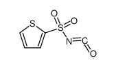 thiophen-2-yl-sulfonyl isocyanate结构式