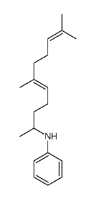 N-(6,10-dimethylundeca-5,9-dien-2-yl)aniline Structure