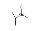 tert-butyl-chloro-methylgermane结构式