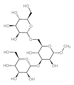 甲基3,6-二-O-(α-D-甘露吡喃糖基)-α-D-甘露吡喃糖苷结构式