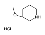 (S)-3-甲氧基哌啶盐酸盐结构式