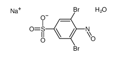 3,5-二溴-4-亚硝基苯磺酸钠水合物结构式