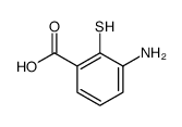3-amino-2-sulfanylbenzoic acid Structure